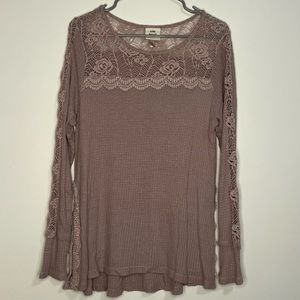 Lacy Long Sleeve Shirt